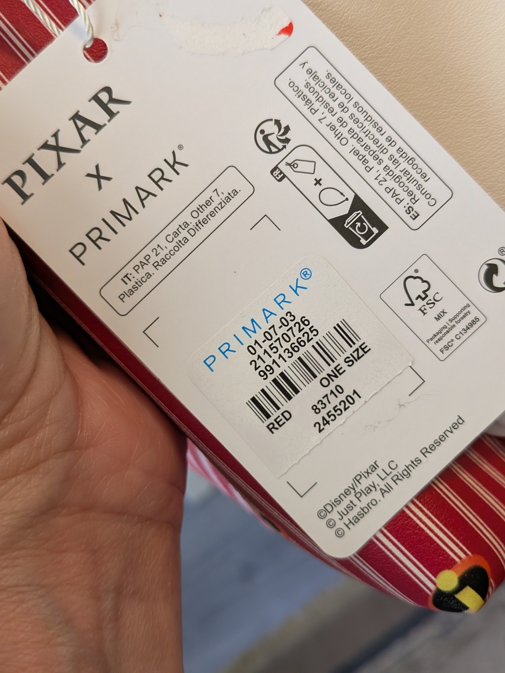 Pixar X Primark Disney The Incredibles Cosmetic Bag - Picture 11 of 11